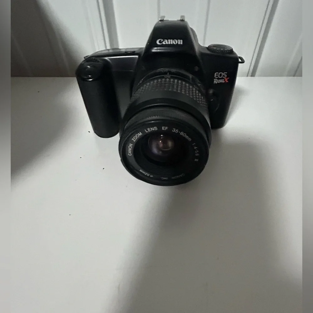 Canon EOS Rebel X 35-80mm Kit Lens - Black not tested